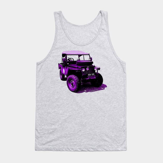 1955 Land Rover - Mavis Tank Top by LukeHarding